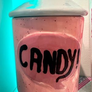 Ceramic candy jar